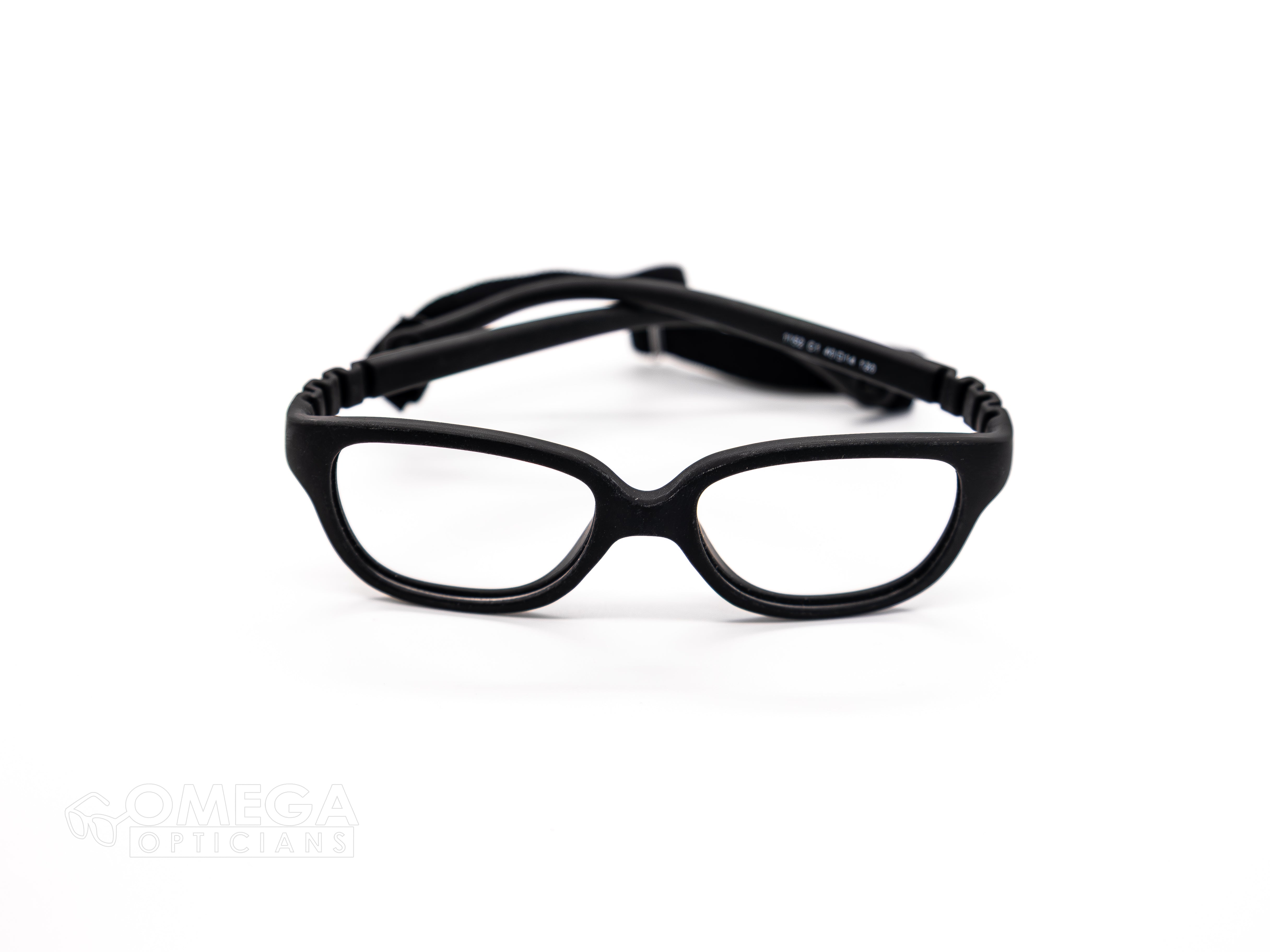 Kids Black Wraparound Optical Frame