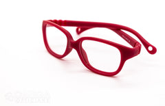 Kids Sporty Red Wraparound Optical Frame