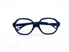 Classic Navy Blue Full-Rim Optical Frame