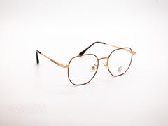 Premium Omega Geometric Metal Optical Frame