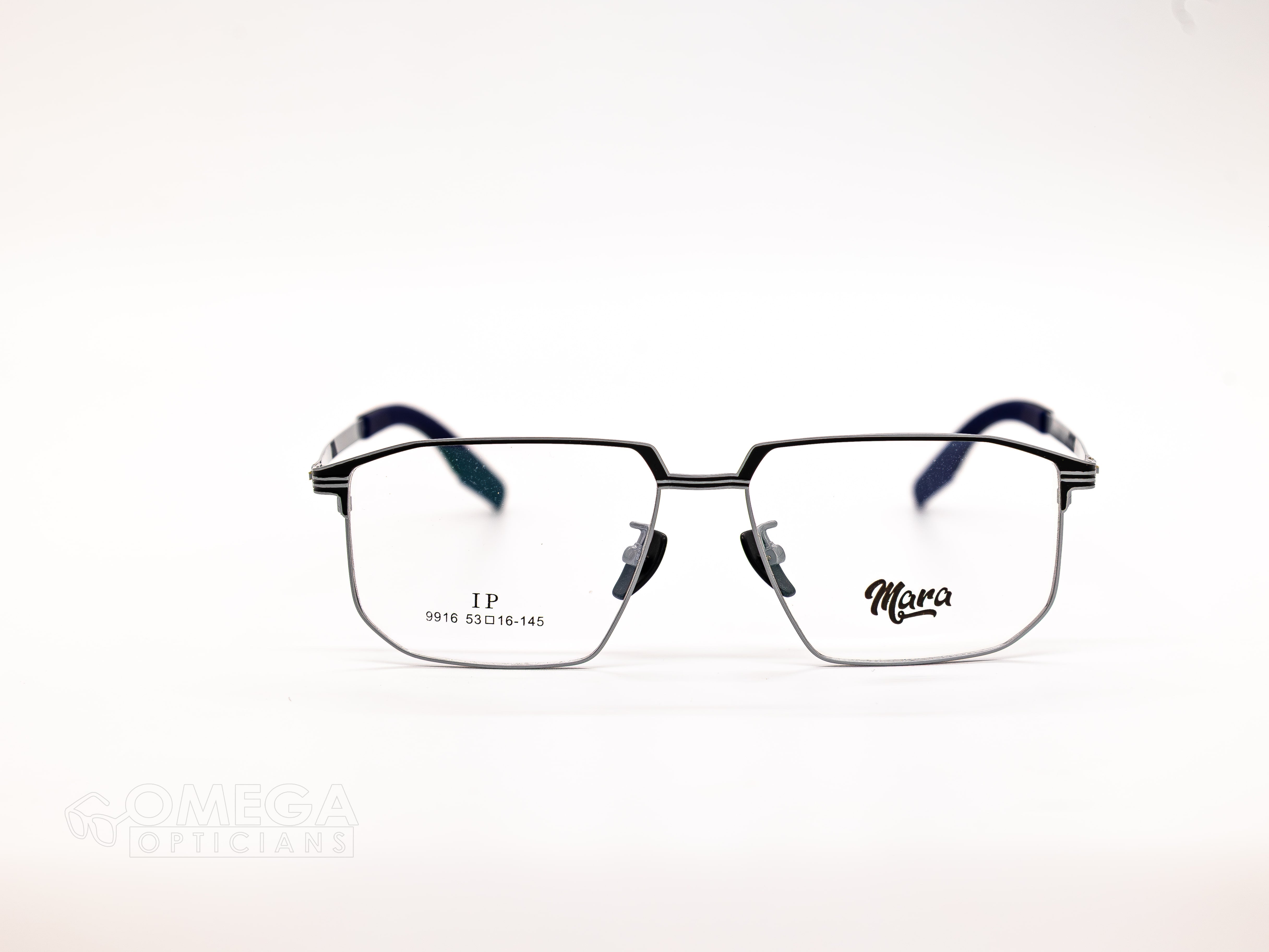 Mara IP 9916 Geometric Half-Rim Optical Frame