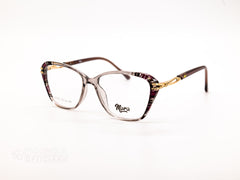 Mara TM1057 Elegant Striped Cat-Eye Optical Frame