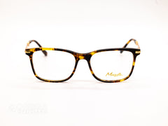 Mozzati Classic Tortoiseshell &amp; Gold Rectangular Optical Frame