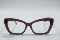 Dolce &amp; Gabbana Cat-Eye Optical Frame – Burgundy